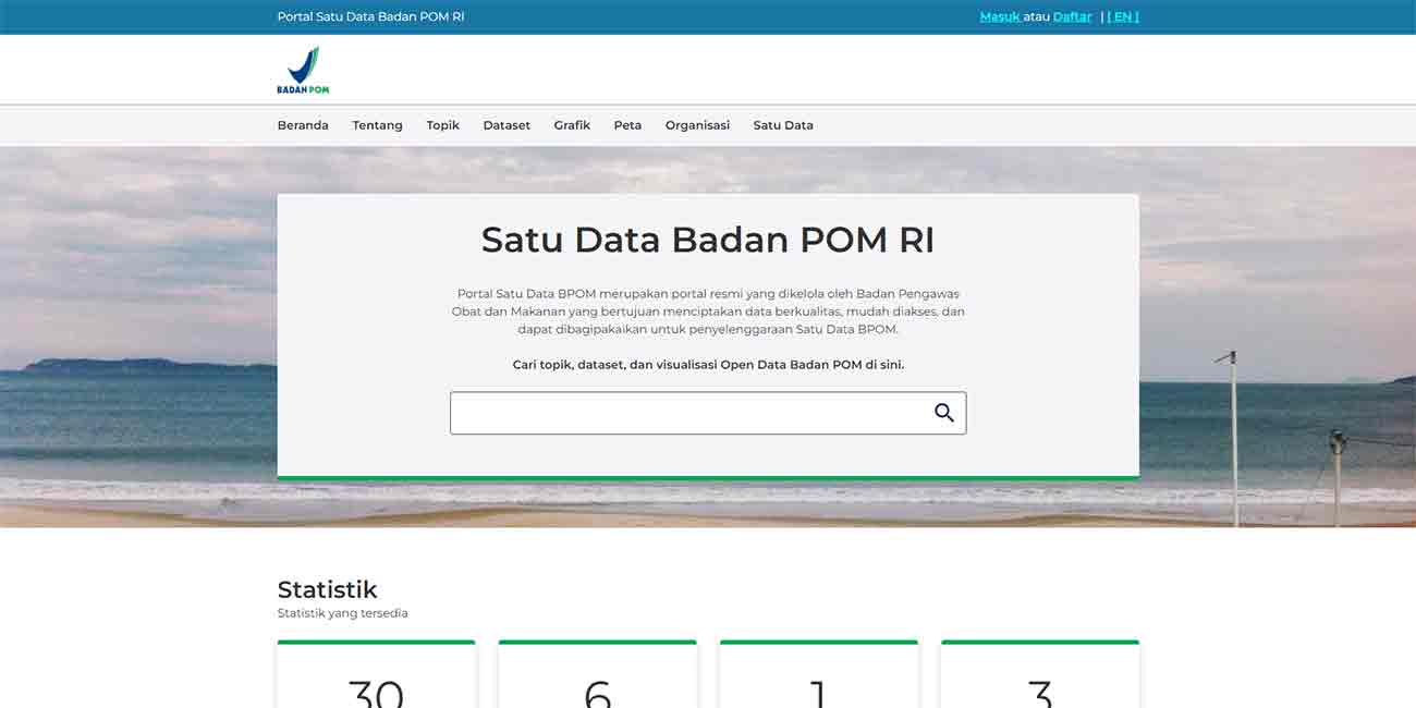 Portal Satu Data BPOM